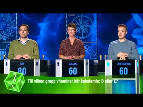 Christopher gör en fuling i vem vet mest