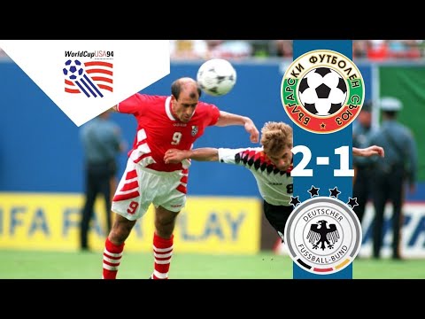 Bulgaria vs Germany 2-1 All Goals & Highlights ( 1994 World Cup )
