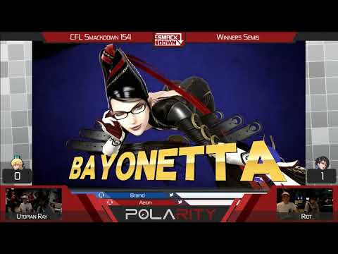 CFL Smackdown 154 WiiU - UtopianRay (Rosalina) vs Riot (Bayonetta) - Winners Semis