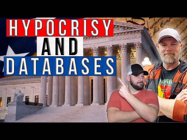 Raging Hypocrisy and gun databases for Citizens... What is not to love..?