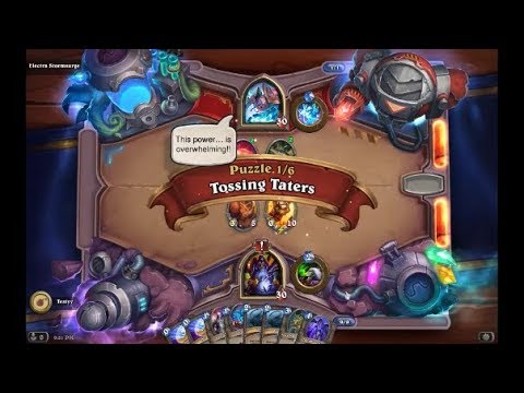 Solution Puzzle Lab Lethal: Tossing Taters - Electra Sturmsurge (1/6), Hearthstone Boomsday