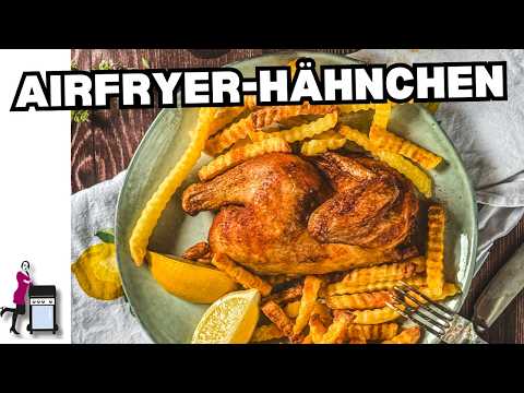 Whole chicken from the air fryer