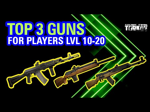 Top 3 Weapon Builds for Players lvl 10-20 | Escape from Tarkov | V-Play |