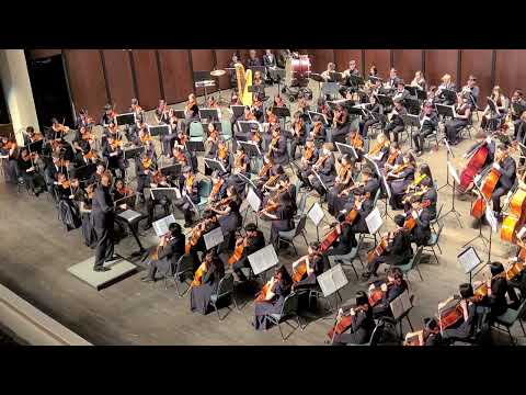 2023 GMEA All-State 9/10 Full Orchestra, Dvorak, Symphony No.8, Finale.