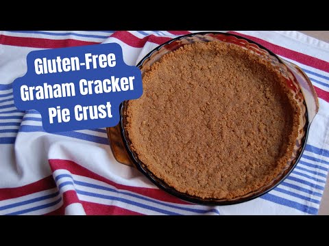 How to make Graham Cracker Pie Crust - Gluten Free Recipe