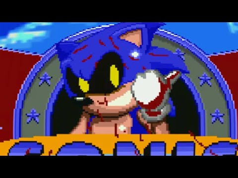 I am Sonic.exe with the Golden eyes.