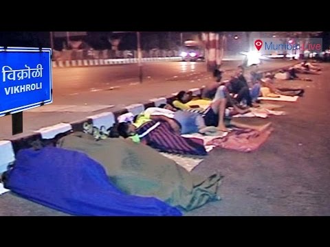 पोलिसात भरती व्हायचंय? मग झोपा रस्त्यावर