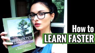 HOW TO LEARN FASTER // Study Smarter Not Harder