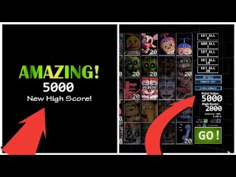 COMO CONSEGUIR 5000 PONTOS NA UCN (Ultimate Custom night) SEM FAZER NADA!!!!!! 100% funciona*