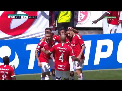 Gol - Internacional 1x0 Chapecoense - Brasileirão 2019