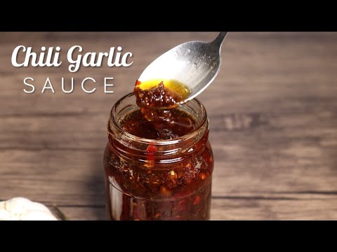 How To Make Proper CHILI GARLIC SAUCE | Homemade Chili Garlic Paste