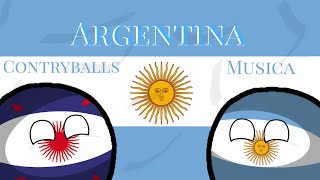 Countryballs Argentina