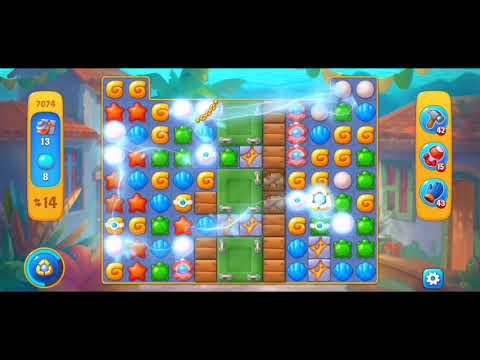 Fishdom 7074 Hard Level - NO 💣🧨💥