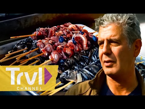 Anthony Eats EVERY Part of an Eel in Tokyo | Anthony Bourdain : No Reservations | Travel Channel