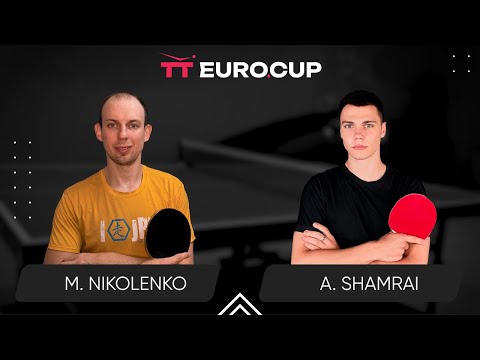 19:15 Maksym Nikolenko - Andrii Shamrai 20.02.2024 TT Euro.Cup Ukraine Star. TABLE 3