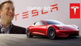 Tesla Update 9/17 | Short Term Count Update | Where Should The Next Wave Top Out At?