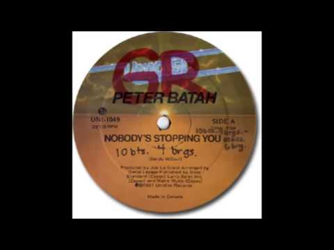 DISC SPOTLIGHT: “Nobody’s Stopping You” by Peter Batah (1981)