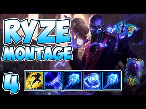 Ultimate RYZE MONTAGE #4 - Ryze or feed