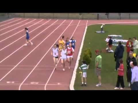 community games 800m champion girls under 14 santry 2011