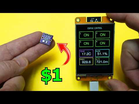 Using $1 Aliexpress Sensor and CYD ESP32 I made Cool Project