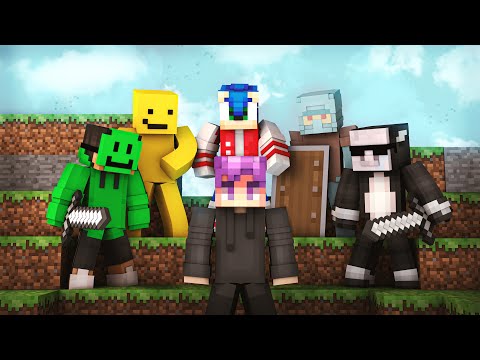 SAGI vs 5 ŁOWCÓW (minecraft manhunt)