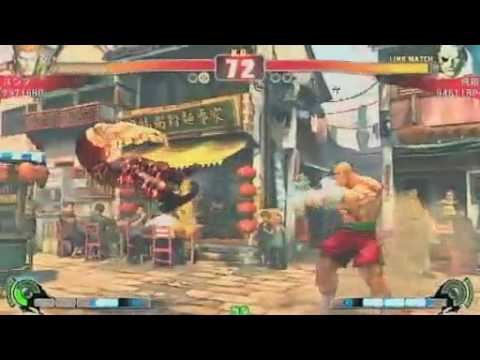 Yoshiwo (Guile) vs Hishou (Sagat) [Nagoya Street Battle 9]