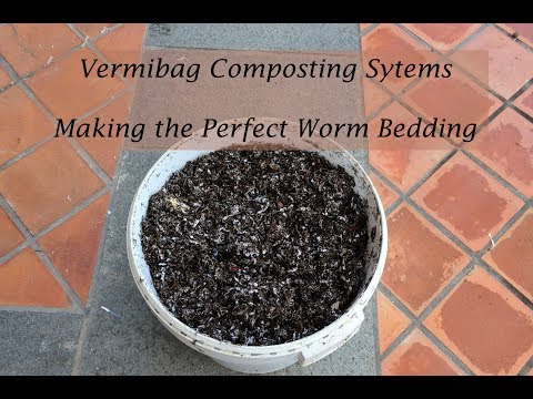 VermiBag Ep 02   "How To Make Great Worm Bedding" “. Watch EP 72 for additional tips”