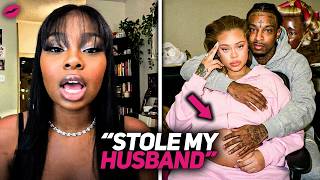 21 Savage Wife Confronts Latto Over Pregnancy | 21 Savage Hiding