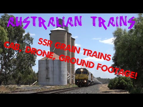SSR GRAIN TRAINS, WESTERN VICTORIA!