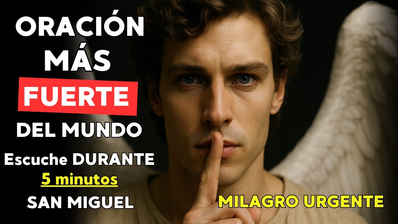 ¡San Miguel Arcángel, Necesito un Milagro!