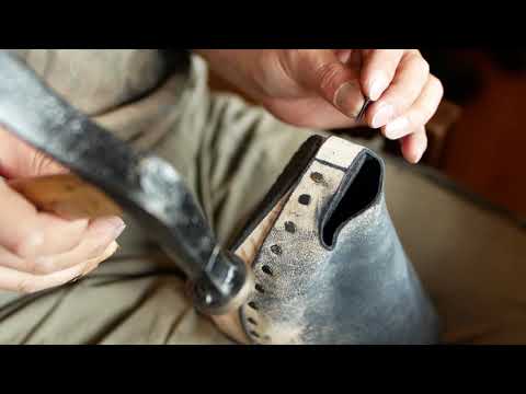 Blunting cut tacks for hand made clogs