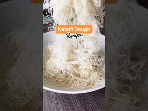 Kataifi Dough Recipe for the Viral Dubai Chocolate Bar! 🍫 Full Recipe in cups & grams linked in bio