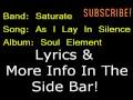 Saturate - As I Lay In Silence