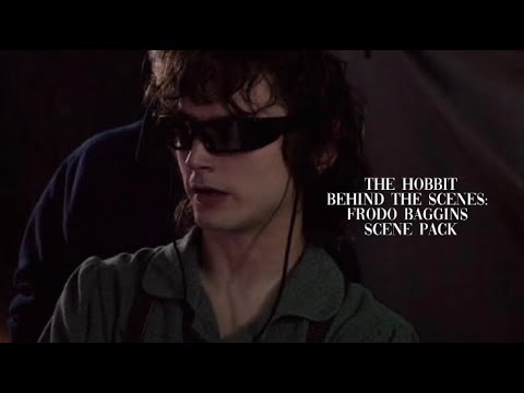 The Hobbit behind the scenes: Frodo Baggins scene pack
