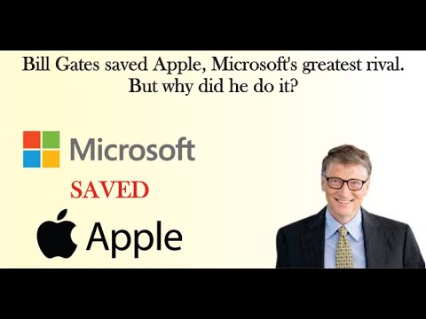 Bill Gates saved Apple, Microsoft's greatest rival. But why did he do it? | Infinite Documentary