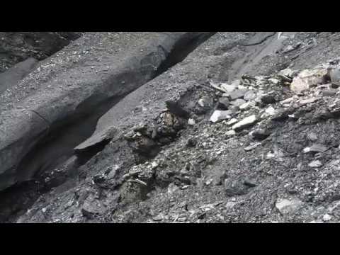 Felssturz Piz Beverin Part 2