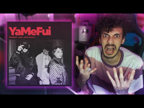[REACCIÓN] Bizarrap x Duki x Nicki Nicole - YaMeFui
