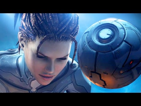 Raynor Visits Kerrigan at Research Station in Umojan Protectorate (Starcraft 2: Heart of the Swarm)