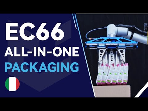 Elite Robots EC66 Cobot All-in-One Packaging Solution - Italy