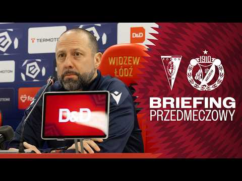 Briefing przed meczem Pogoń Szczecin - Widzew Łódź