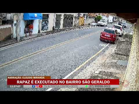 Rapaz é executado no bairro São Geraldo em Igaratinga