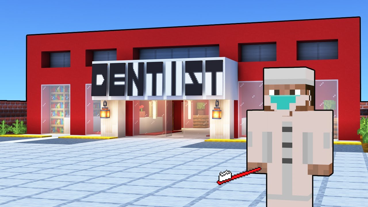 How To Build a Dentist Office In Minecraft Minecraft Builders