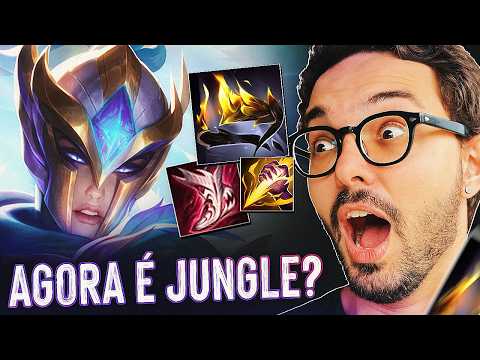 A RIOT TRANSFORMOU A QUINN NUMA JUNGLER!