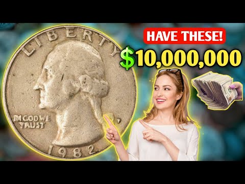 Rare 1982 P Quarter: Hidden Value in Your Pocket Change! 1982 P Quarter ERROR Coins Worth BIG MONEY!