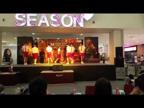 150125 Six Saint Cover BEAST - Intro+Good Luck+Take A Chance+Bad Girl @Siam U Cover Dance 2015