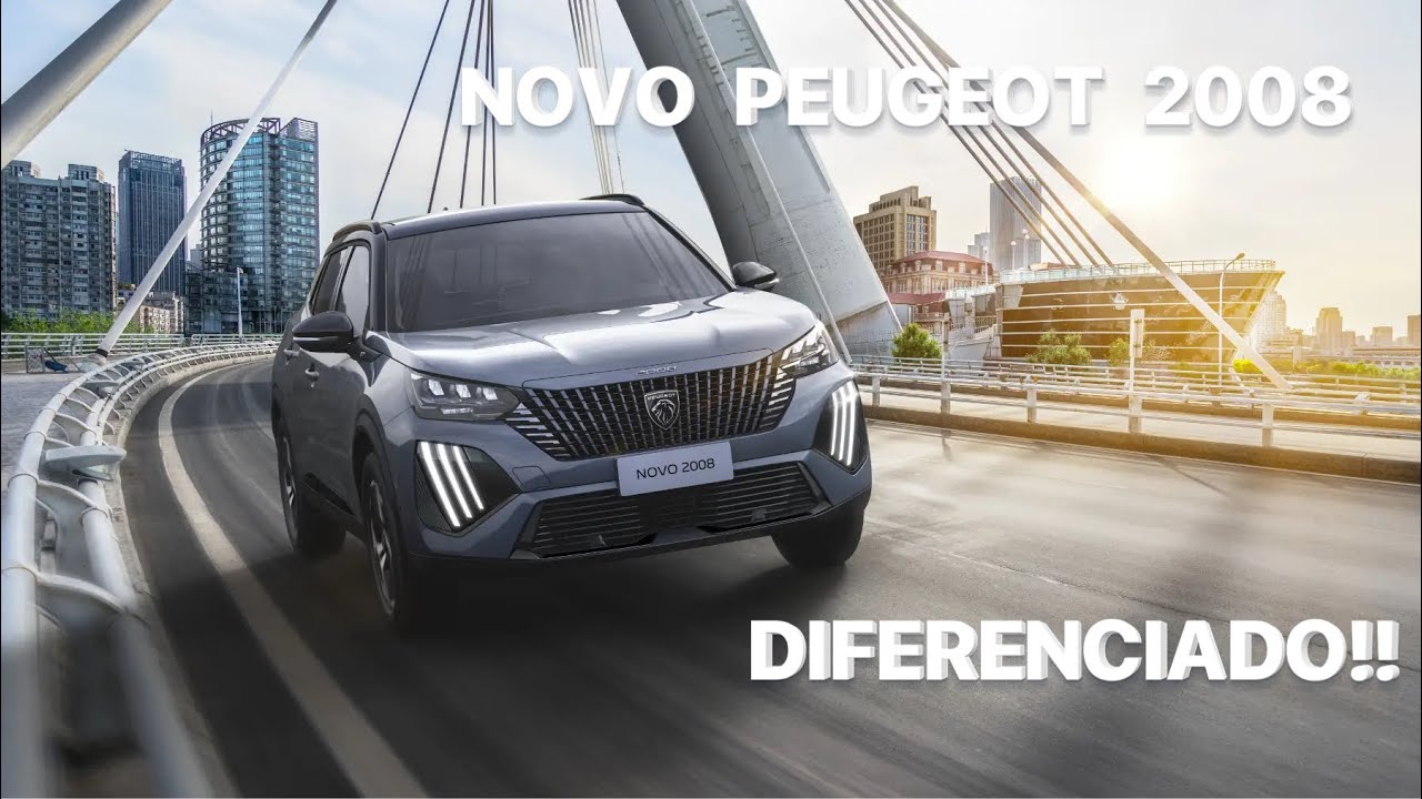 NOVO PEUGEOT 2008 2025! TURBO MELHOR CUSTO BENEFÍCIO!!