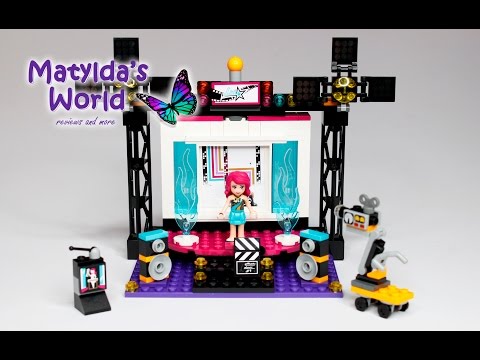 Lego Friends 2016 Pop Star TV Studio Set 41117 Speed Build