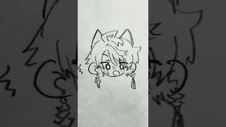 猫の日！#にじさんじ #nijisanji #剣持刀也 #甲斐田晴 #にじさんじ絵描きさんと繋がりたい