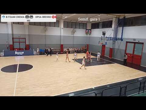 U19 semif gara1: B.Team Crema vs Opsa Bresso - 06/05/2024