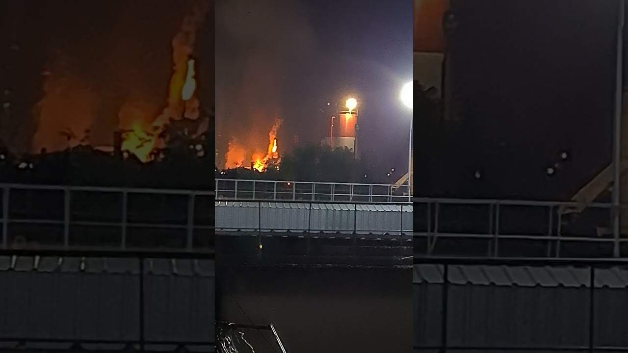 Robbanás és tűz a marosvásárhelyi vegyipari kombinátnál